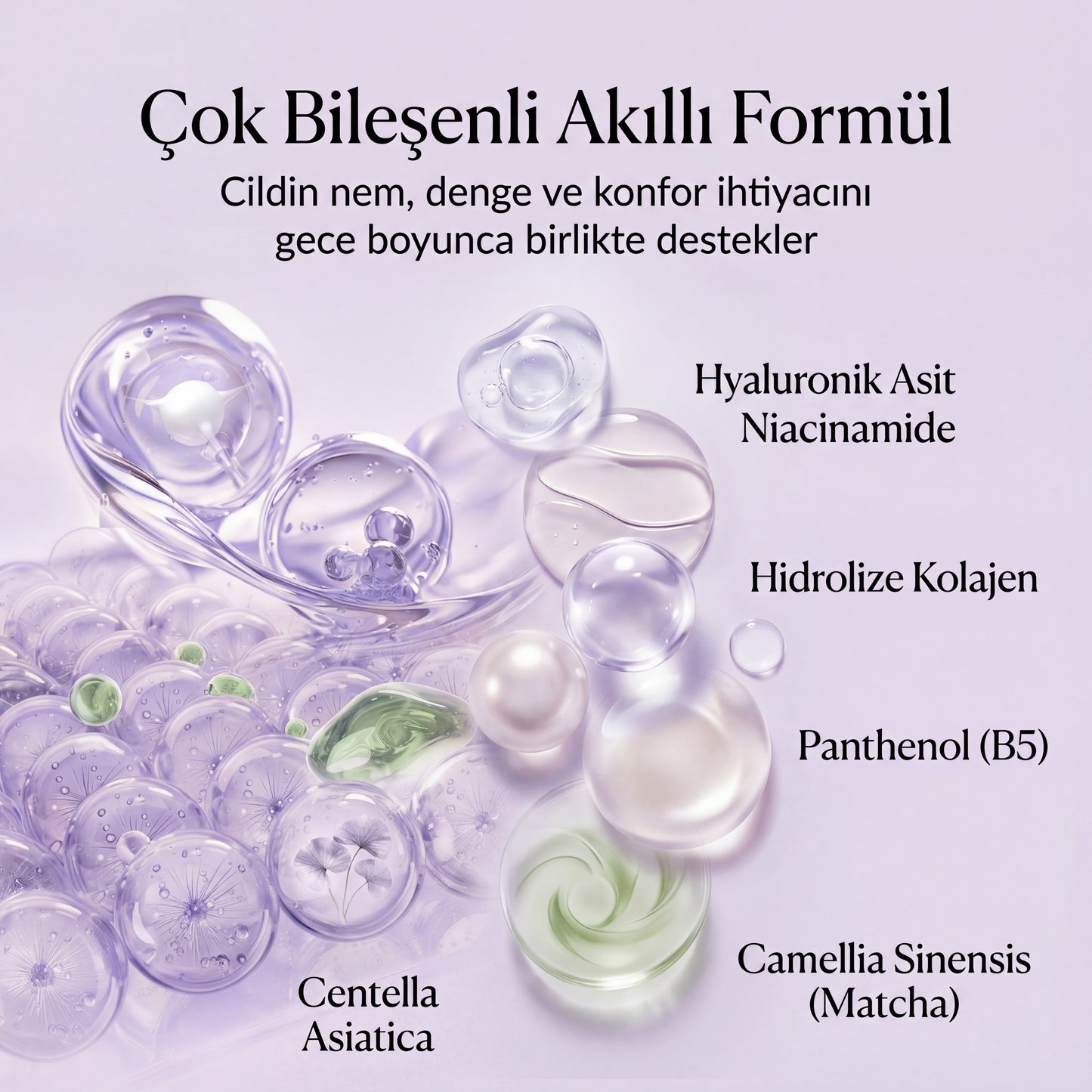 ESPASIO Noctura – Gece Boyu Kolajen Bakım Maskesi